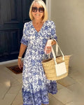 Arias | Boho V-Neck Dress