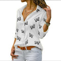 Neleia – Relaxed-Fit blouse with Vlinderprint