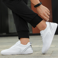 Unisex Low Top Sneakers with Rounded Toe -