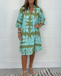 Barola | Boho V-Neck Dress