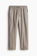 Francesco | Mand's-Chino in Brown with Drawstring
