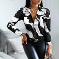 Larissa-Sophie™ Womand Satijnand blouse