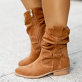 Trendy Women Autumn Boots with Heel – Elif