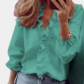 Frances™ Womand blouse with Ruches