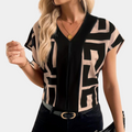 Emilia™ Womand Top with graphic Print