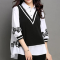 Ursula™ Two-Piece Look Womand's blouse