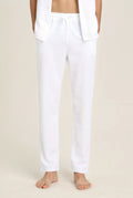 Men's Loungebroek in White – Comfort Ontmoet Minimalisme