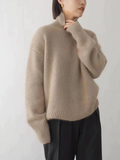 Babette™ warm Oversized Sweater with Col