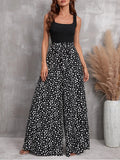Kelly | Wide-Leg Jumpsuit and Stippenprint