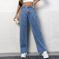 High Waist Wide Leg Jeans Women