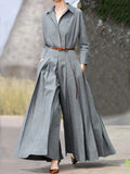 Jean | Long-Sleeve Jumpsuit