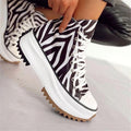 Sarahssneaks I Canvas Sneakers with Orthopedic Sole