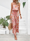 Elvia | Elegant Geblümter Jumpsuit