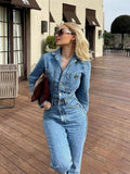 Anita | Denim Fashion Jumpsuit