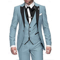 Mand's Driedelige Linand | Elegant & Comfortable for Formal Occasions