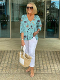 Dorothea | Elegant Bloemenblouse