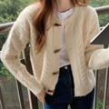 Amaya™ Retro Knitted Cardigan with Elegance