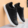Men's Low Top Lace Up Trainers with Rounded