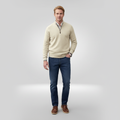 Mand's Pullover with Zip – Stylish and Comfortable Design