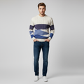 Casual Knitted Sweater for Mand's – Comfort and Stijl