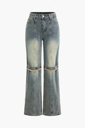 Louisa | Retro Denim with High Waist