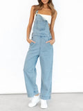 Cleora | Denim Jumpsuit